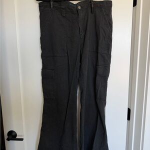 Aeropostale Black Low-Rise Utility Pants
